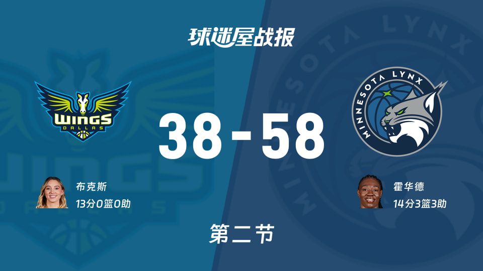 WNBA总裁杯小组赛：山猫次节领先飞翼20分，霍华德得到14分，布克斯得到13分  第1张