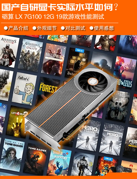 砺算LX 7G100国产自研显卡评测 轻松驾驭1080P 定位入门战未来  第1张