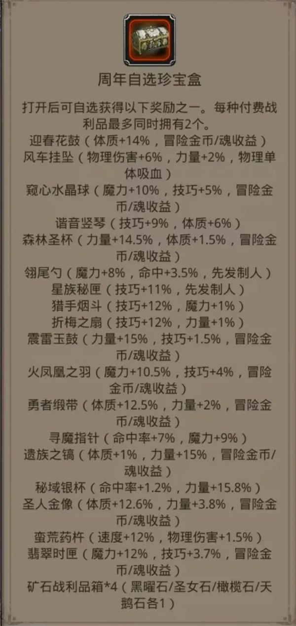 地下城堡2：黑暗觉醒》周年自选礼包深度解析  第2张