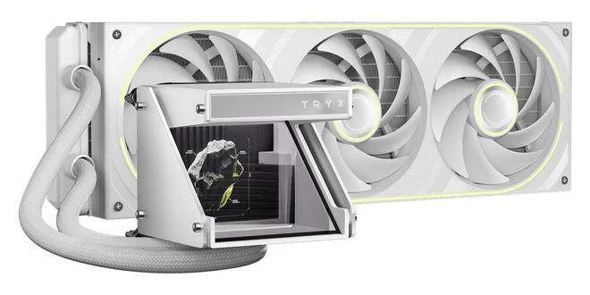 TRYX发布全球首款全息视效水冷散热器HOLO 360mm冷排/280W解热  第1张