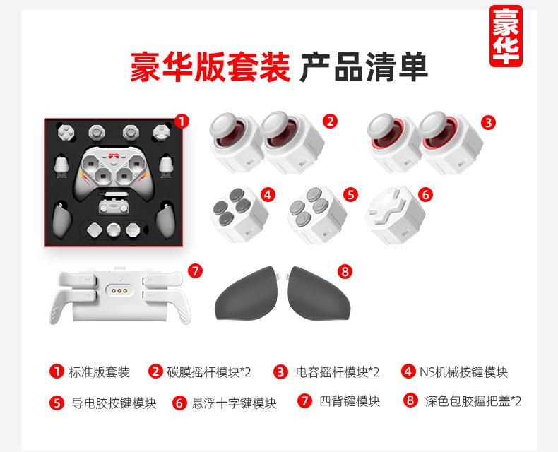 北通发布盘古系列深度模块化手柄 重新定义游戏外设交互体验  第5张