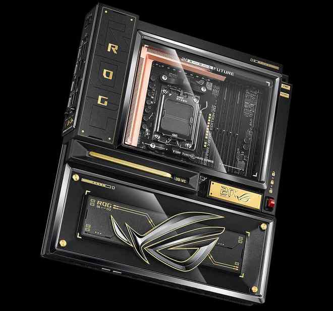 华硕ROG CROSSHAIR X870E EDITION 20主板用上PCIe交换芯片  第1张