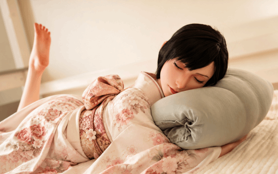 蒂法“睡美人”等身人偶超美  第3张