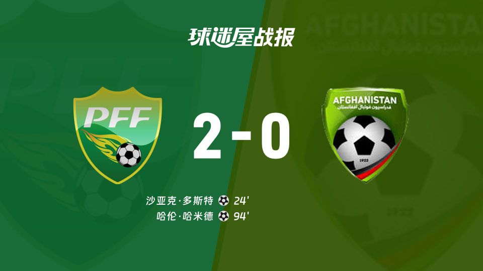【国际友谊六月】巴基斯坦vs阿富汗比赛结果：巴基斯坦(2-0)阿富汗比分战报(2026年06月11日)  第1张