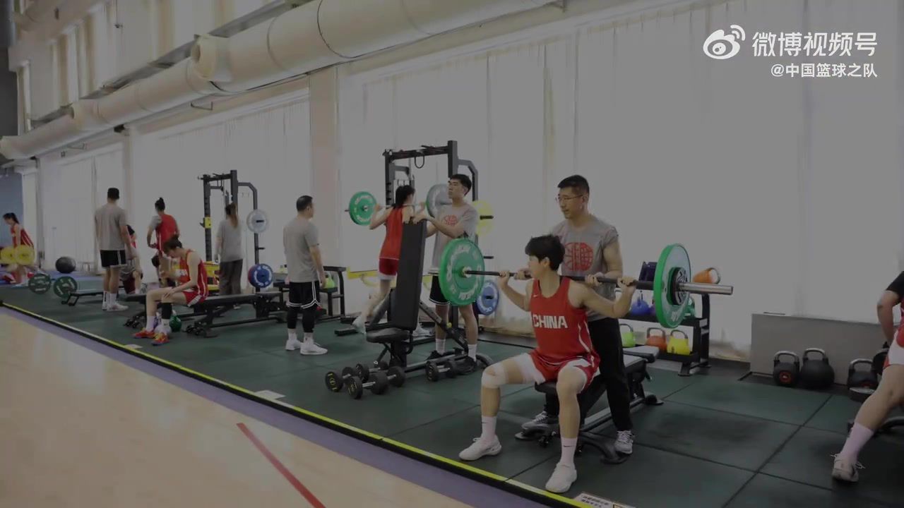 中国女篮发布最新体能训练视频 官方强调循序渐进积累状态  第1张