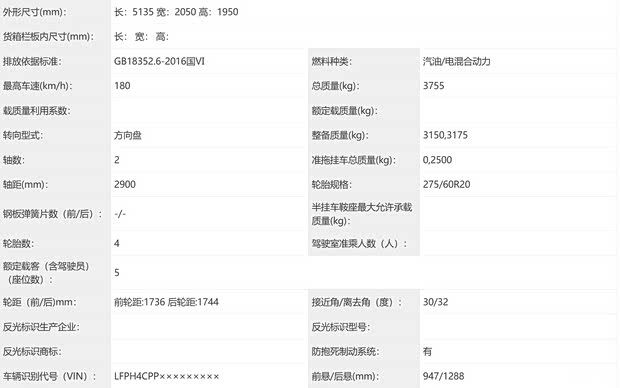 比亚迪大汉/智界RX领衔 第408批工信部重点新车汇总 品类相当齐全  第67张