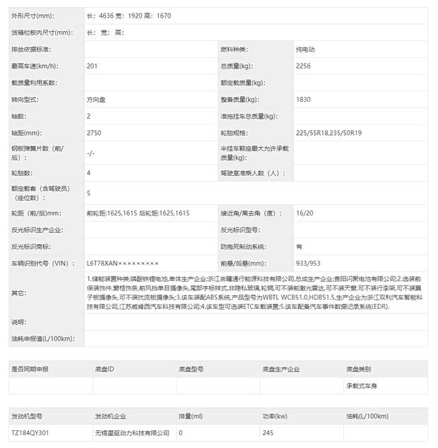 比亚迪大汉/智界RX领衔 第408批工信部重点新车汇总 品类相当齐全  第96张