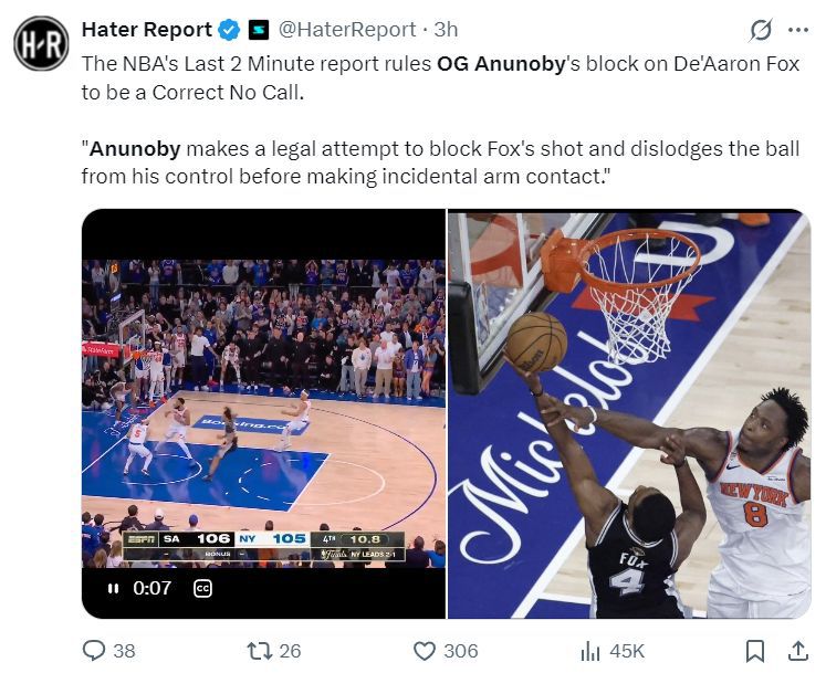 NBA最后2分钟裁判报告：1次漏判1次误判，文班亚马防守三秒未吹