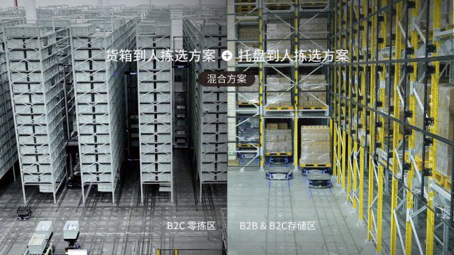 极智嘉“一仓多业态”方案落地快消物流中心 效率提升200  第2张