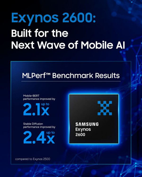 三星Exynos 2600 AI性能测试结果公布，多项指标为前代两倍以上  第2张
