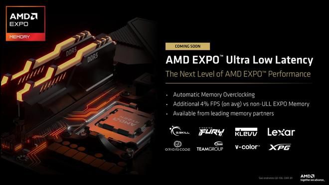 华硕微星同步更新BIOS，AMD EXPO ULL技术扩展至600系列主板