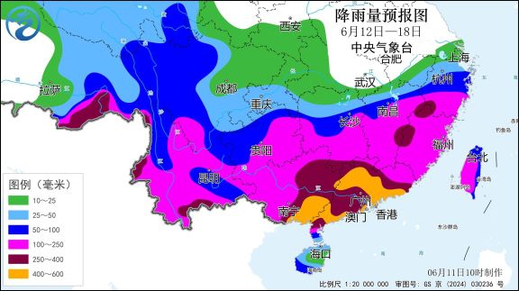 国家气候中心：南海夏季风全面爆发 我国进入主汛期