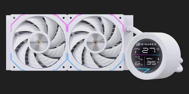 EINAREX 发布 ORBIT 一体式液冷散热器,提供 240/360 规格及黑白双色 第2张 EINAREX 发布 ORBIT 一体式液冷散热器,提供 240/360 规格及黑白双色 第2张