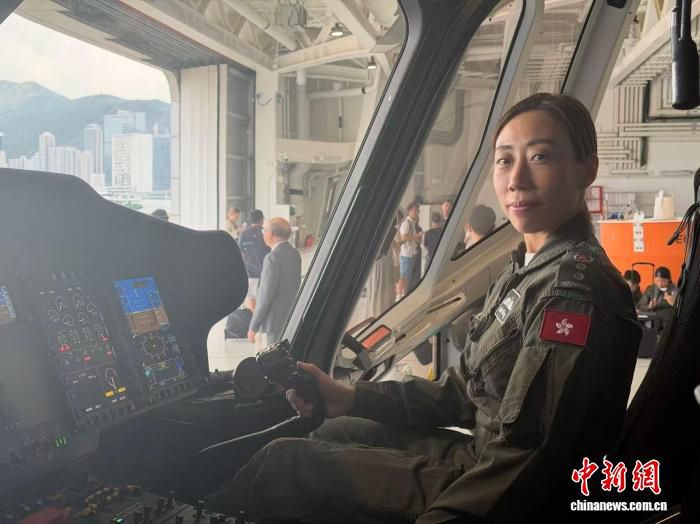 香港飞行服务队出现首位女性总机师 黄咏妍回顾二十年从业经历