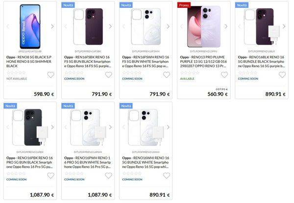 OPPO Reno16系列三款机型下月欧洲上市  第2张