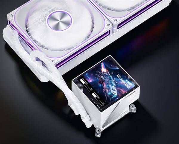 乔思伯推出TM-280一体式水冷散热器：3.95英寸IPS冷头屏，售价499元