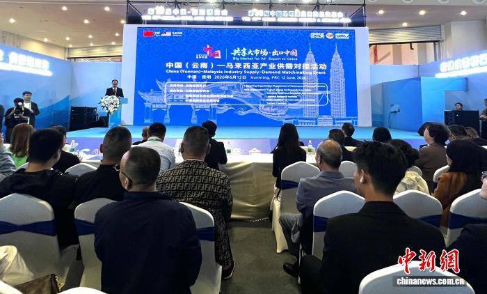中马产业供需对接活动在昆明举行 百余位代表共商合作