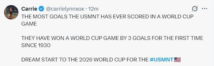 美国队4比1击败巴拉圭 2026世界杯D组首轮战罢 第4张 美国队4比1击败巴拉圭 2026世界杯D组首轮战罢 第4张