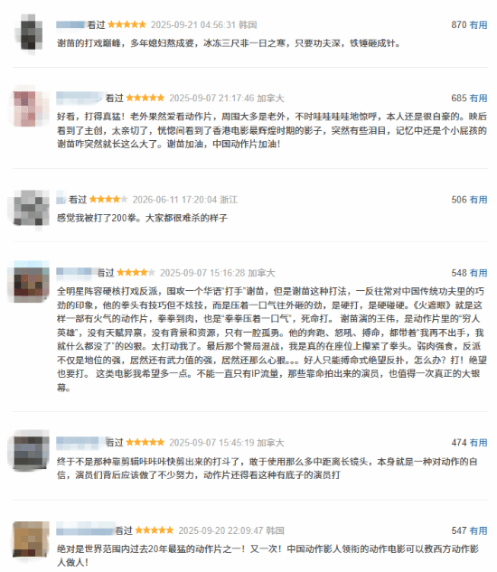 火遮眼》口碑两极分化：武打获赞“天花板” 文戏被批“动机单薄”  第3张