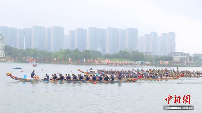 2026中国南昌国际龙舟赛开赛 47支中外队伍近1200名选手参赛
