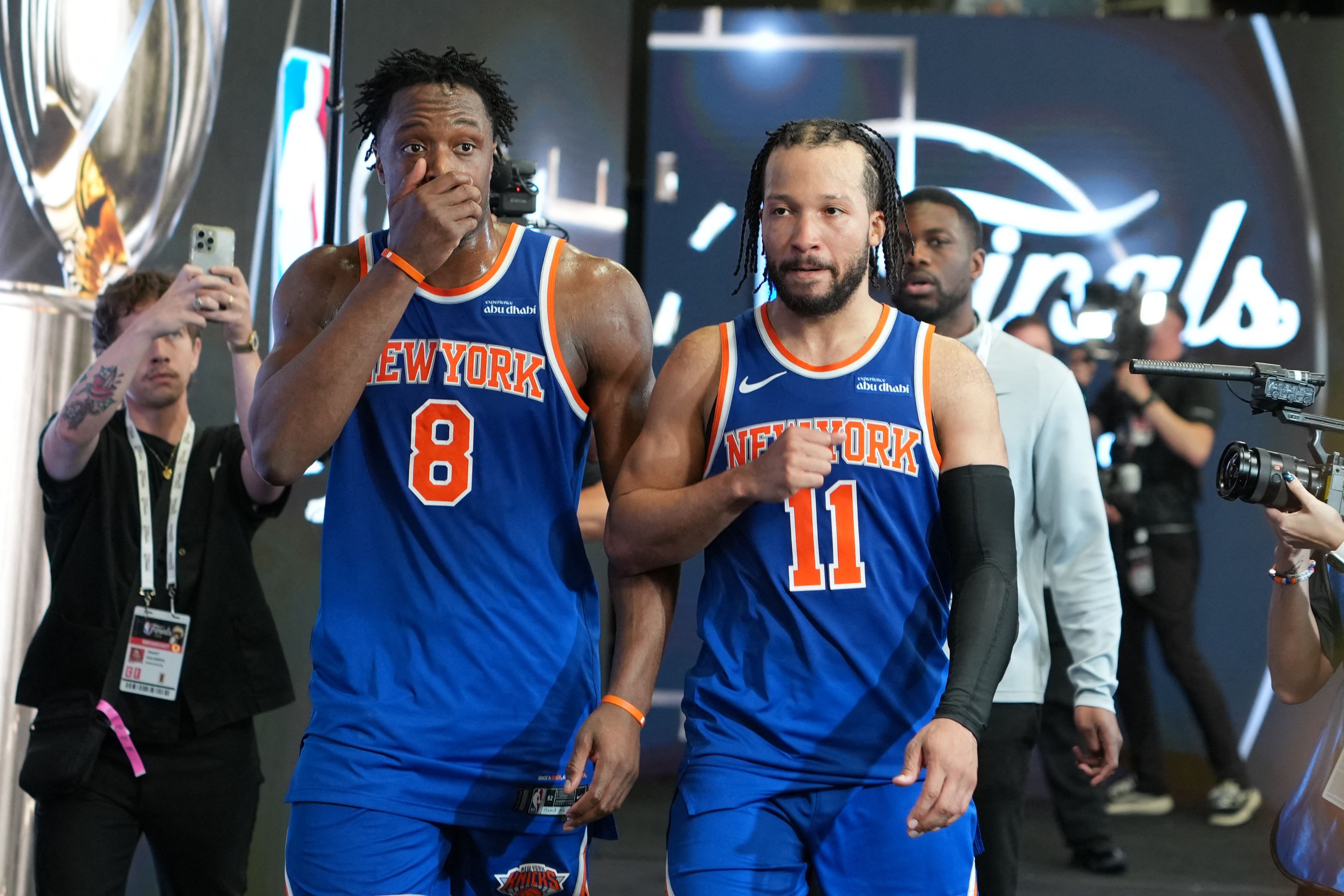 前NBA球员理查德森：阿努诺比是尼克斯真正的MVP 布伦森或获FMVP但OG是基石