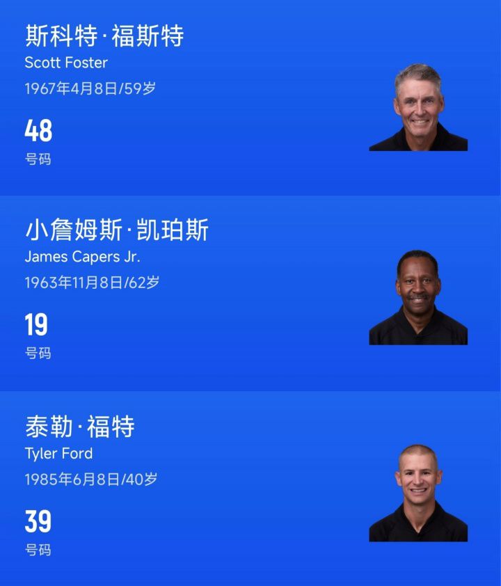 NBA公布总决赛第五场裁判名单 福斯特领衔三人执裁  第3张