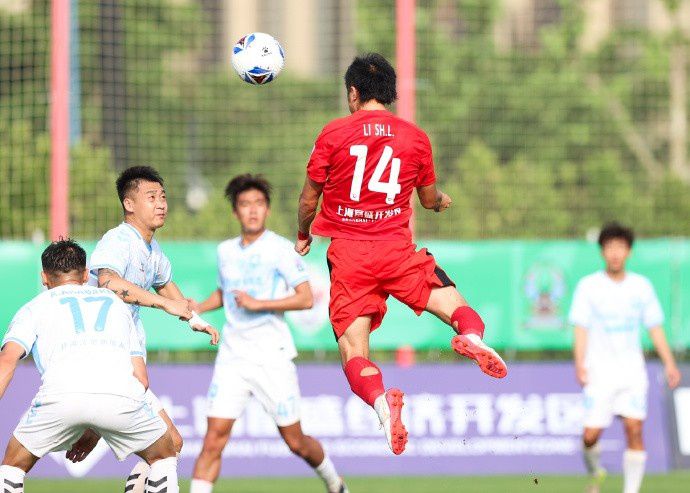 上海海港富盛经开主场1-0击败兰州陇原竞技，王逸伟贴地斩制胜  第6张