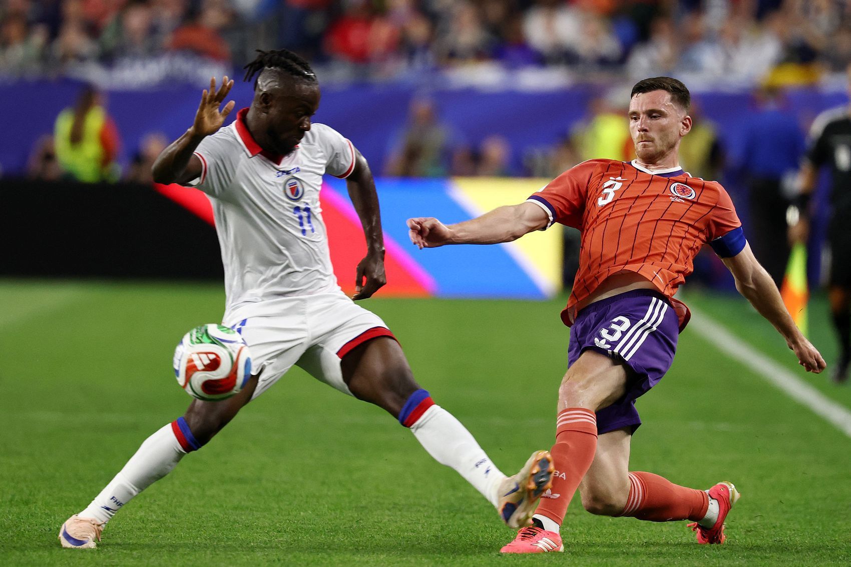 苏格兰世界杯1-0胜海地 罗伯逊赛后谈防守表现与关键积分