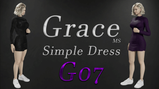 格蕾丝Simple Dress（MS_G07）外观模组上线，替换《生化危机：安魂曲》角色服装  第2张