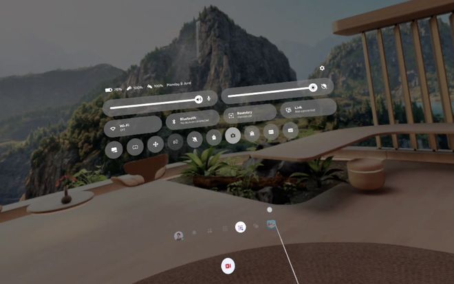 Meta Navigator UI 向全系 Quest 头显推送：提升背景亮度与流畅度  第2张