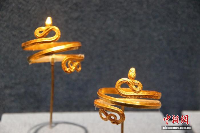 希腊化时期250件珍贵金器亮相陕西 展现黄金艺术独特魅力