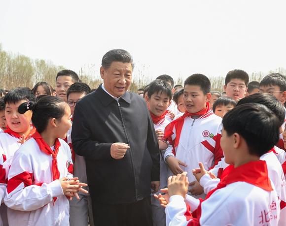 梁家河高产田服务群众逾五十载 始于1974年习近平组织修建淤地坝  第4张