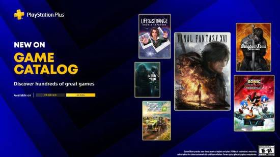 索尼互动娱乐宣布四月下旬为PlayStation Plus额外和尊贵会员新增6款游戏