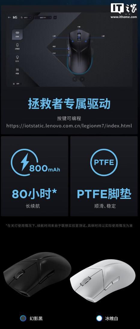 联想拯救者推出M7X Pro FIFA世界杯联名鼠标 售价289元  第6张
