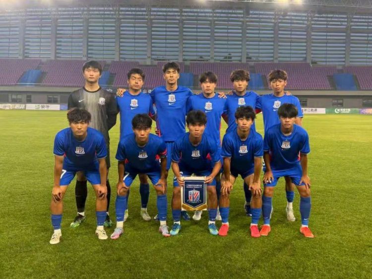 上海申花客场2比1战胜浙江俱乐部晋级2026年第五届中国青少年足球联赛