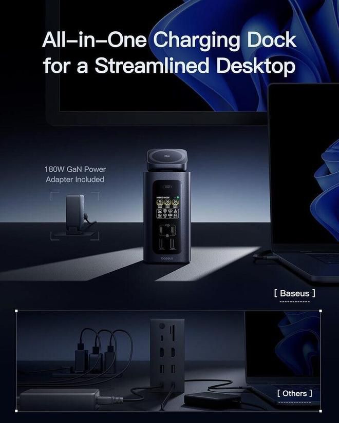 倍思海外发布Spacemate RD1 Pro扩展坞 搭载15合1设计  第4张