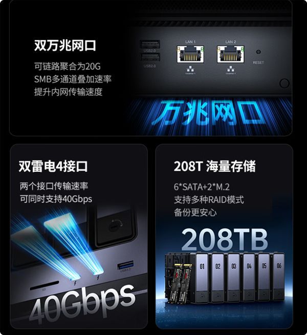 绿联推出六盘位NAS DXP6800 Ultra 定价7599元  第3张