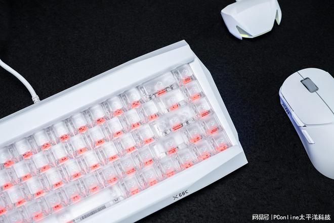 微星X68K磁轴键盘与X7M三模无线鼠标上手体验  第14张