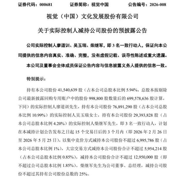 视觉中国递交港交所上市申请 2025年净利润同比下降28.5  第3张