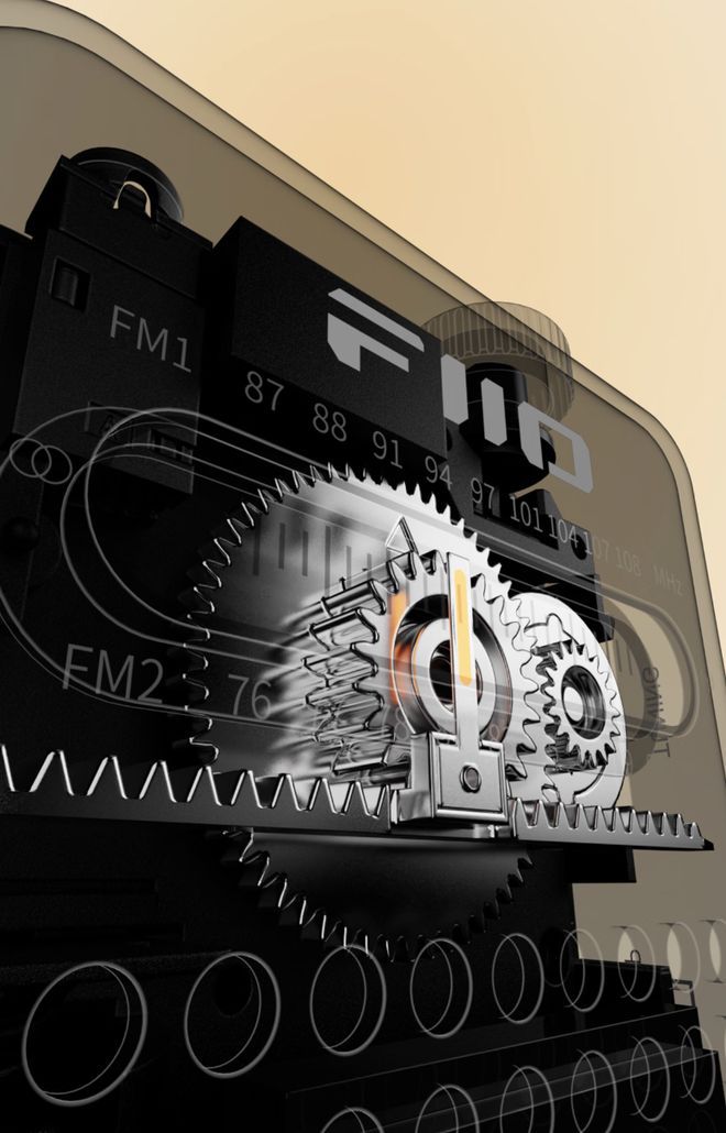 飞傲开售袖珍FM收音机RR13，首发两色定价349元  第3张