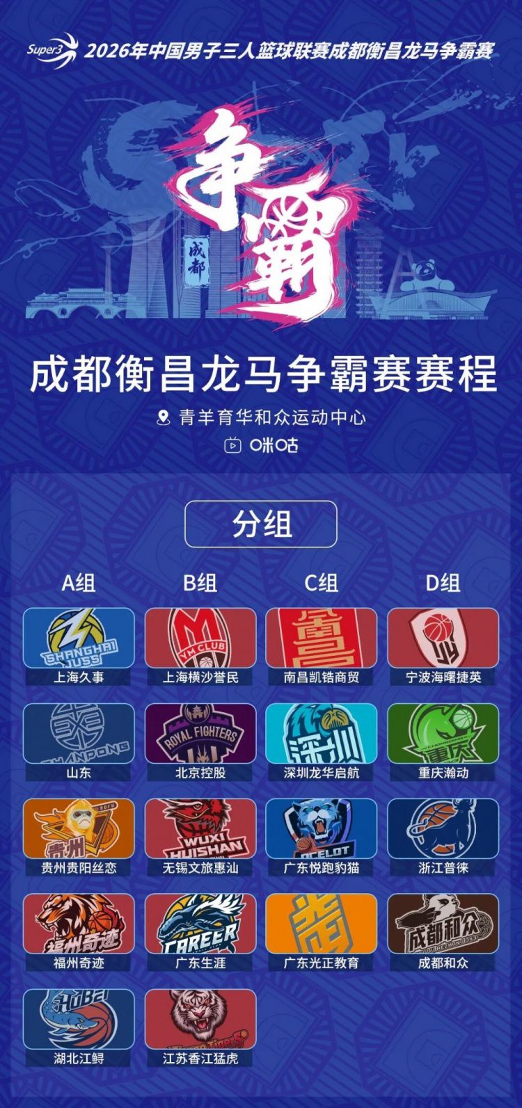 2026年超三联赛成都衡昌龙马争霸赛将于6月19日至21日举行  第3张