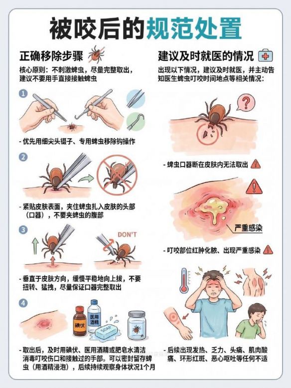 南京高淳居民被蜱叮咬后涂抹花露水 疾控专家指出该做法增加病原体传播风险