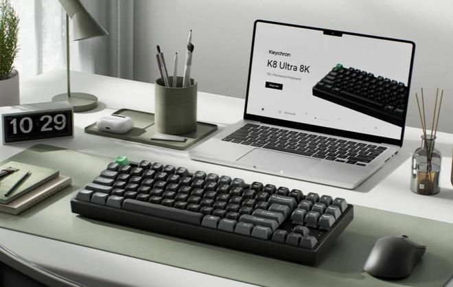 Keychron推出K2 Ultra 8K与K8 8K三模机械键盘，统一售价119.99美元  第2张