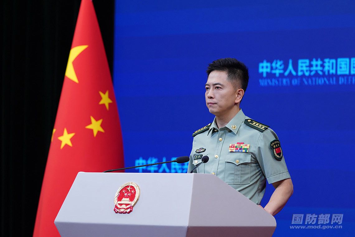 国防部新闻发言人陈曦大校就近期涉军问题发布消息