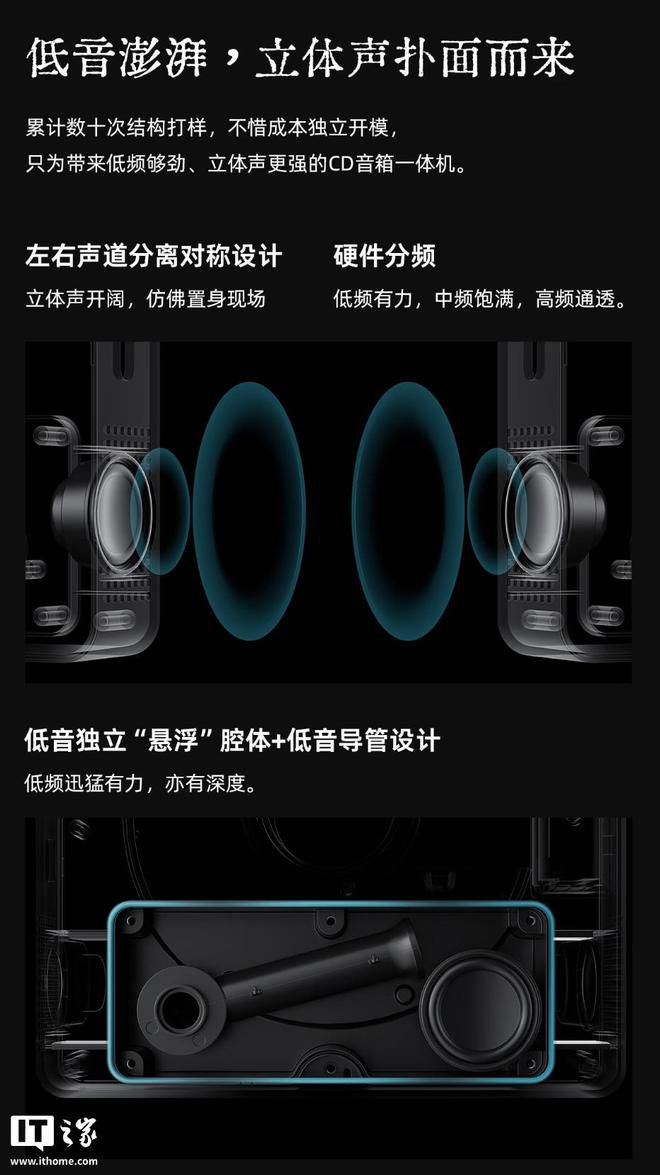 飞傲推出雪漫天 BEATBOX 多功能便携CD音箱一体机 京东开启预约定价469元  第3张