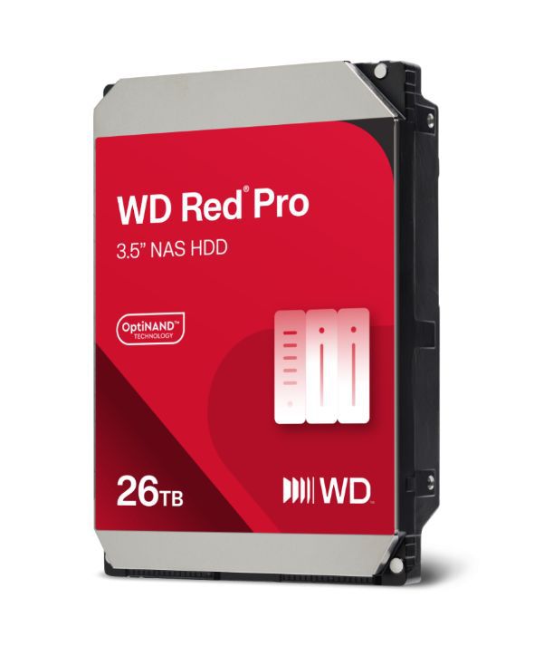 西部数据推出WD Red Pro 26TB硬盘 覆盖NAS私有云与全场景存储  第1张
