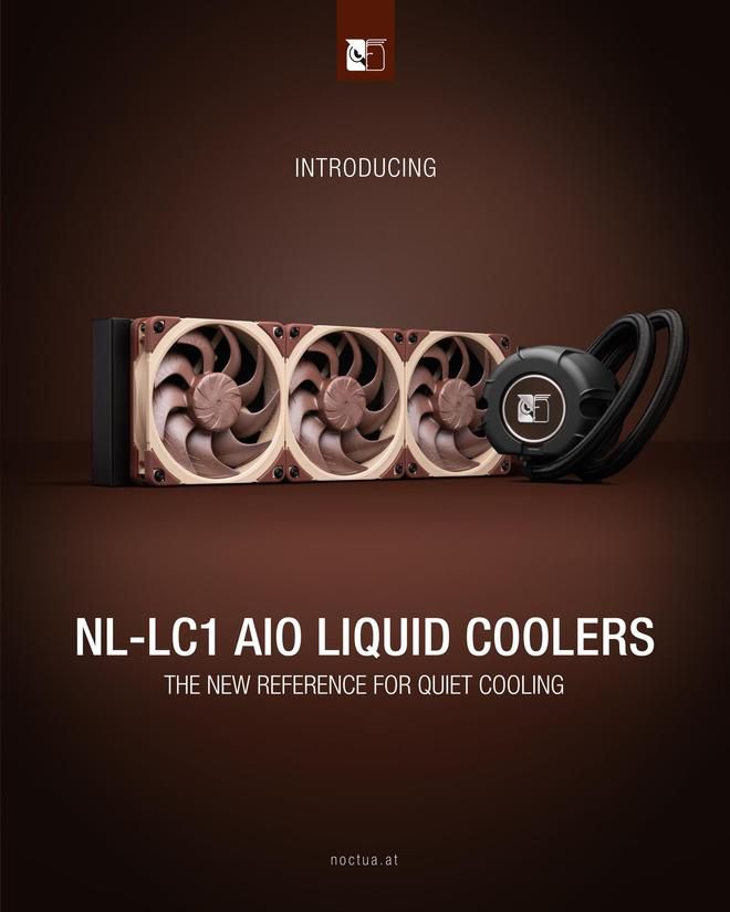 猫头鹰6月16日发布首款AIO液冷散热器NL-LC1  第1张