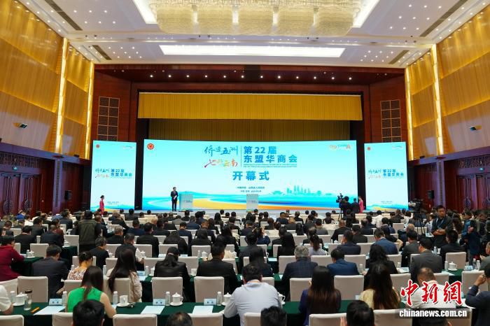 第22届东盟华商会在昆明开幕 发布十大重点项目合作成果