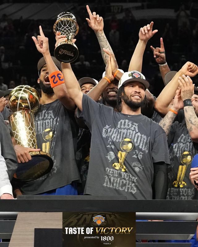 NBA官网分析尼克斯夺冠历程：对手大空位三分命中率仅34.6