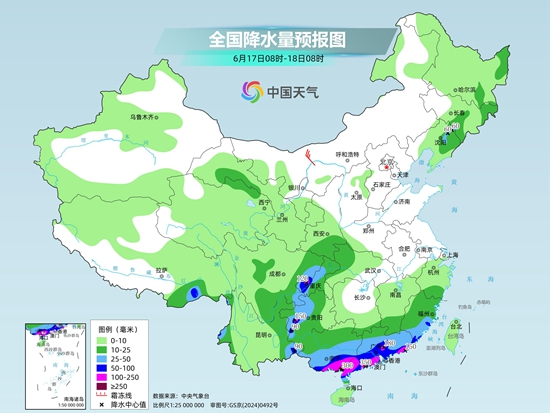 明天起南方主雨带北抬至长江中下游 华南多地高温闷热逐渐发展